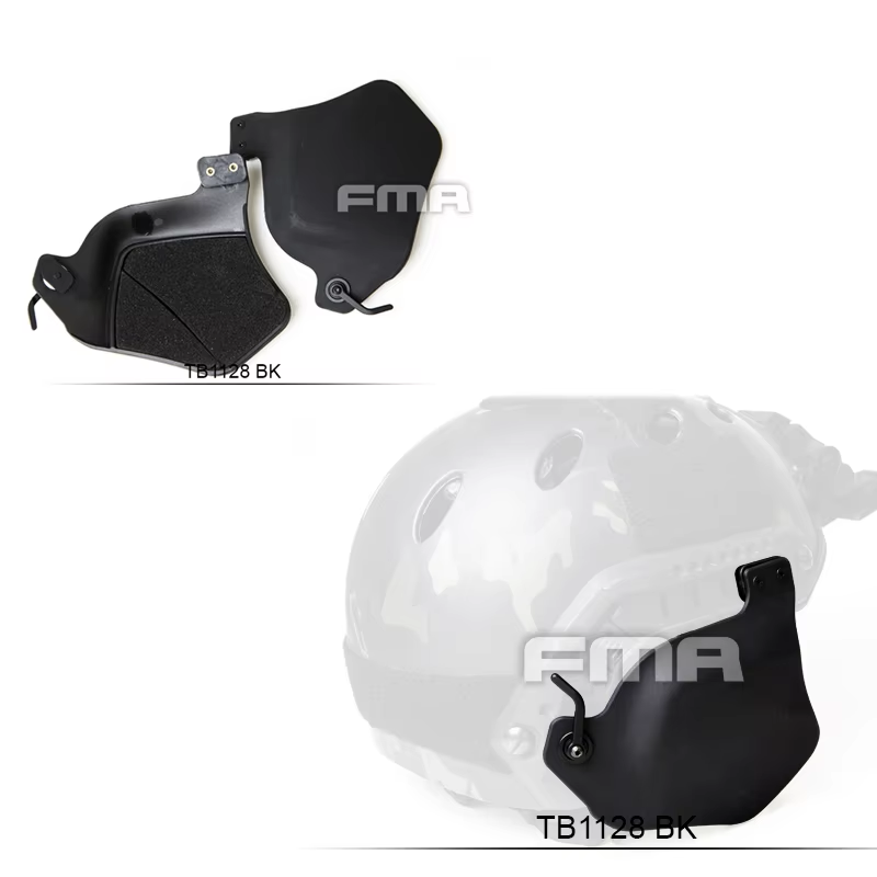 Outdoor Hunting Guide - Plastic zijafdekkingen met pad beschermhoes oorbeschermer