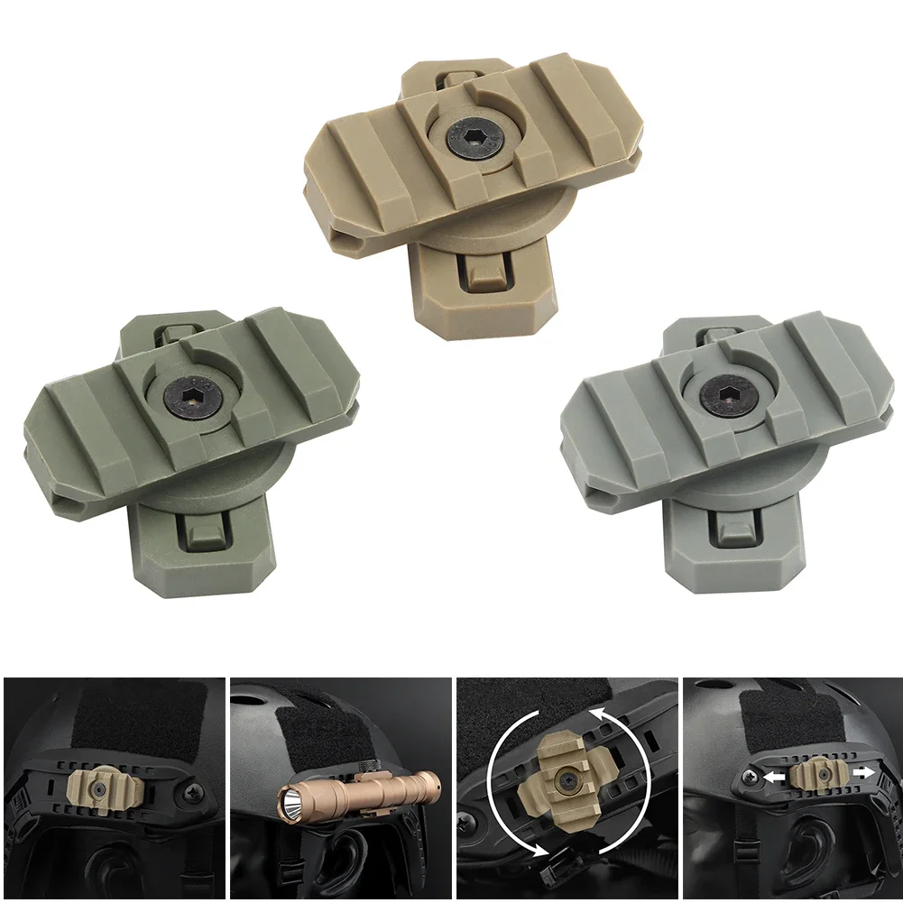 Outdoor Hunting Guide - 2 stks Tactische Helm Side Rail