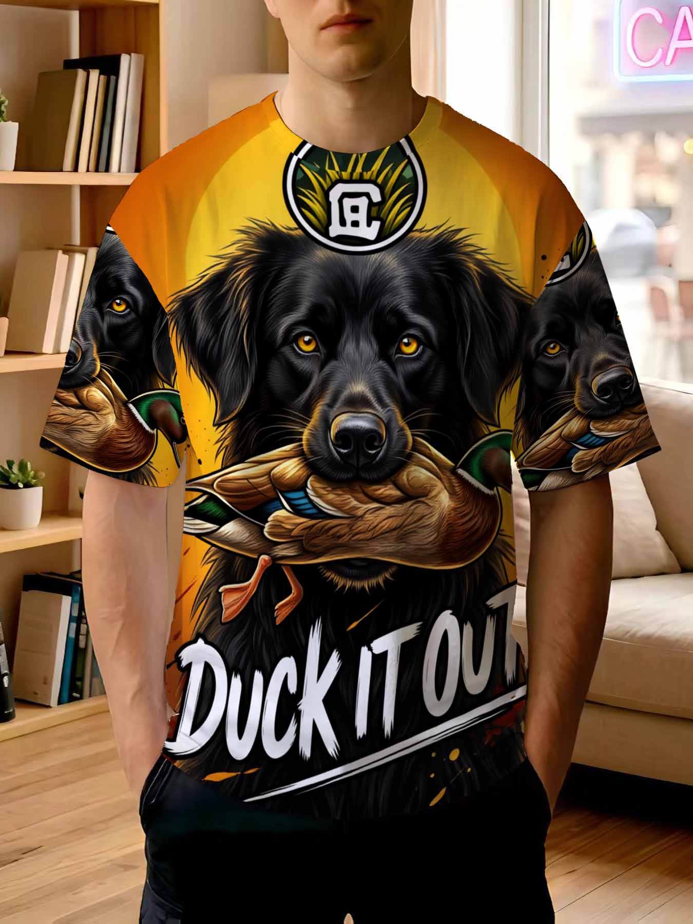 Outdoor Hunting Graphic Tees - 2026 nieuwe bedrukte T-shirt heren outdoor