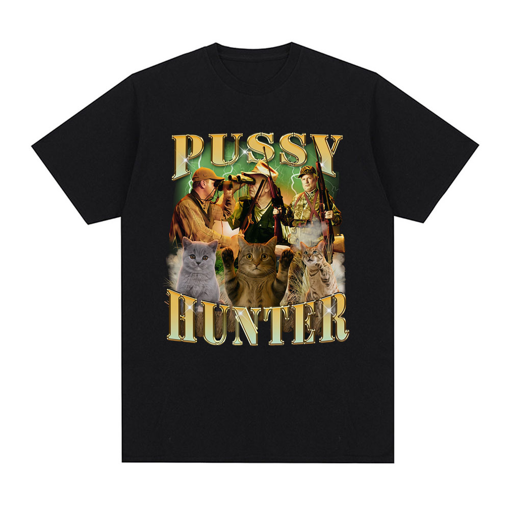 Outdoor Hunting Graphic Tees - Herenshirts, dameshirts, zomer, vintage, jachtkat, grafische