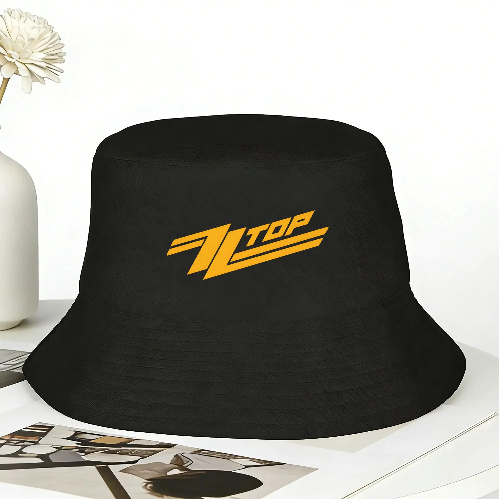 Hunting Outdoor Logos - Nieuwe ZZ Top Logo Bucket Hat