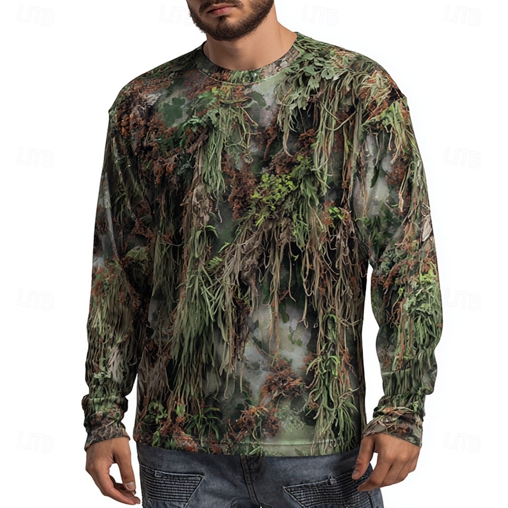 Heren camouflage dierenprint m - Outdoor Hunting Graphic Tees recensie en prijs