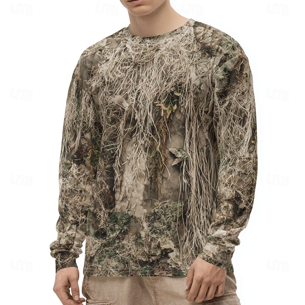 Heren camouflage dierenprint m - Outdoor Hunting Graphic Tees recensie en prijs