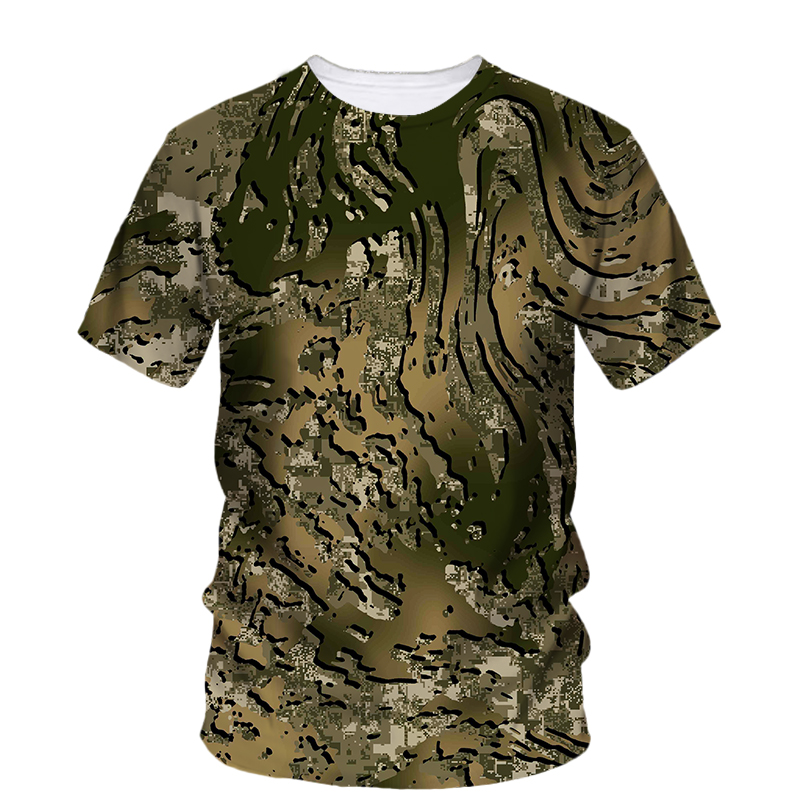 Zomermode Nieuwe Jacht Camo Gr - Outdoor Hunting Graphic Tees recensie en prijs