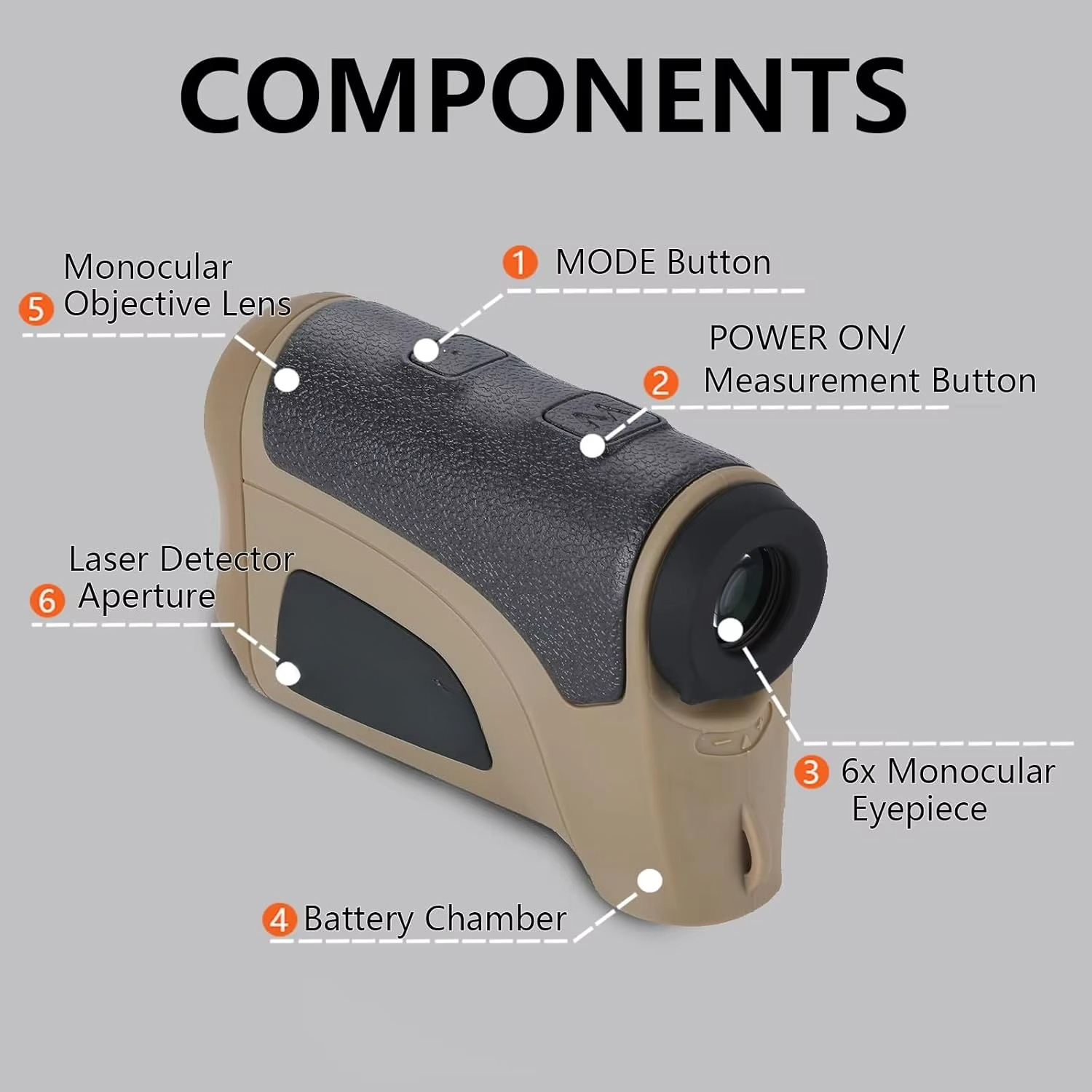 2000M laserafstandsmeter voor  - Rangefinder Laser Hunting recensie en prijs