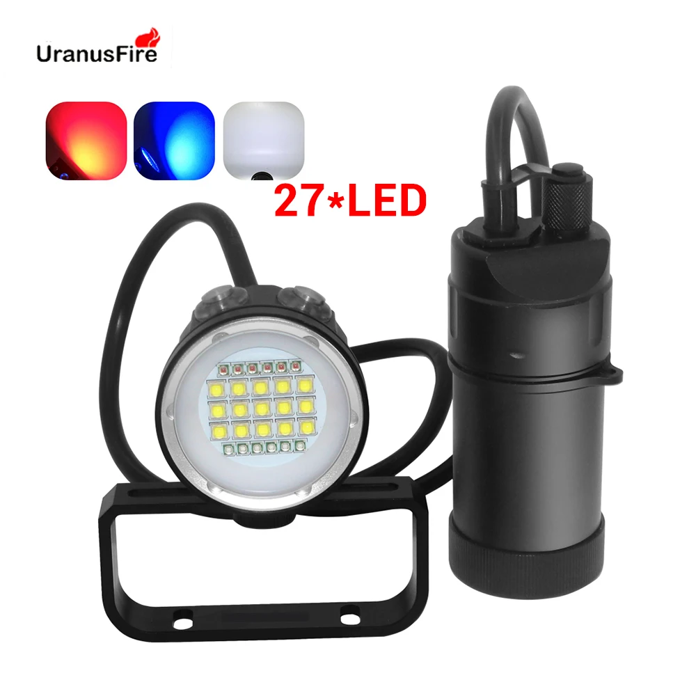 27 LED Bus Duiken Videolicht W - Fire Starter Waterproof recensie en prijs