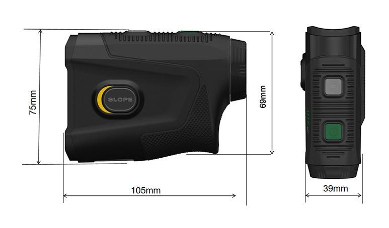 Nieuwe golf rangefinder IP54 w - Hunting Outdoor Logos recensie en prijs