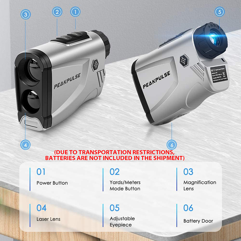 Jachtafstandsmeter 650 yards l - Rangefinder Laser Hunting recensie en prijs