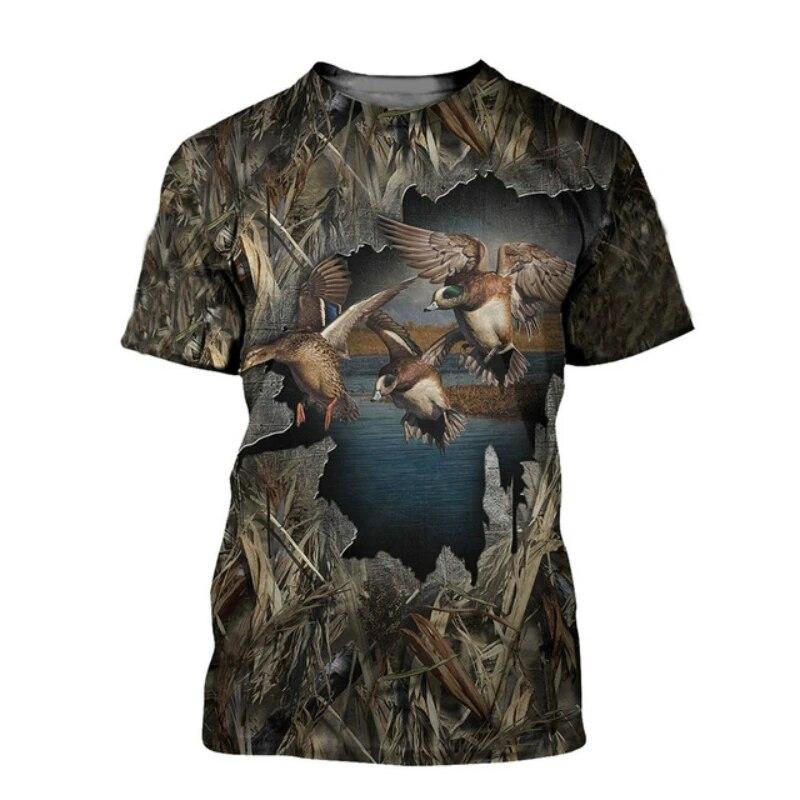 Heren Camo Duck Hunting 3D Pri - Outdoor Hunting Graphic Tees recensie en prijs